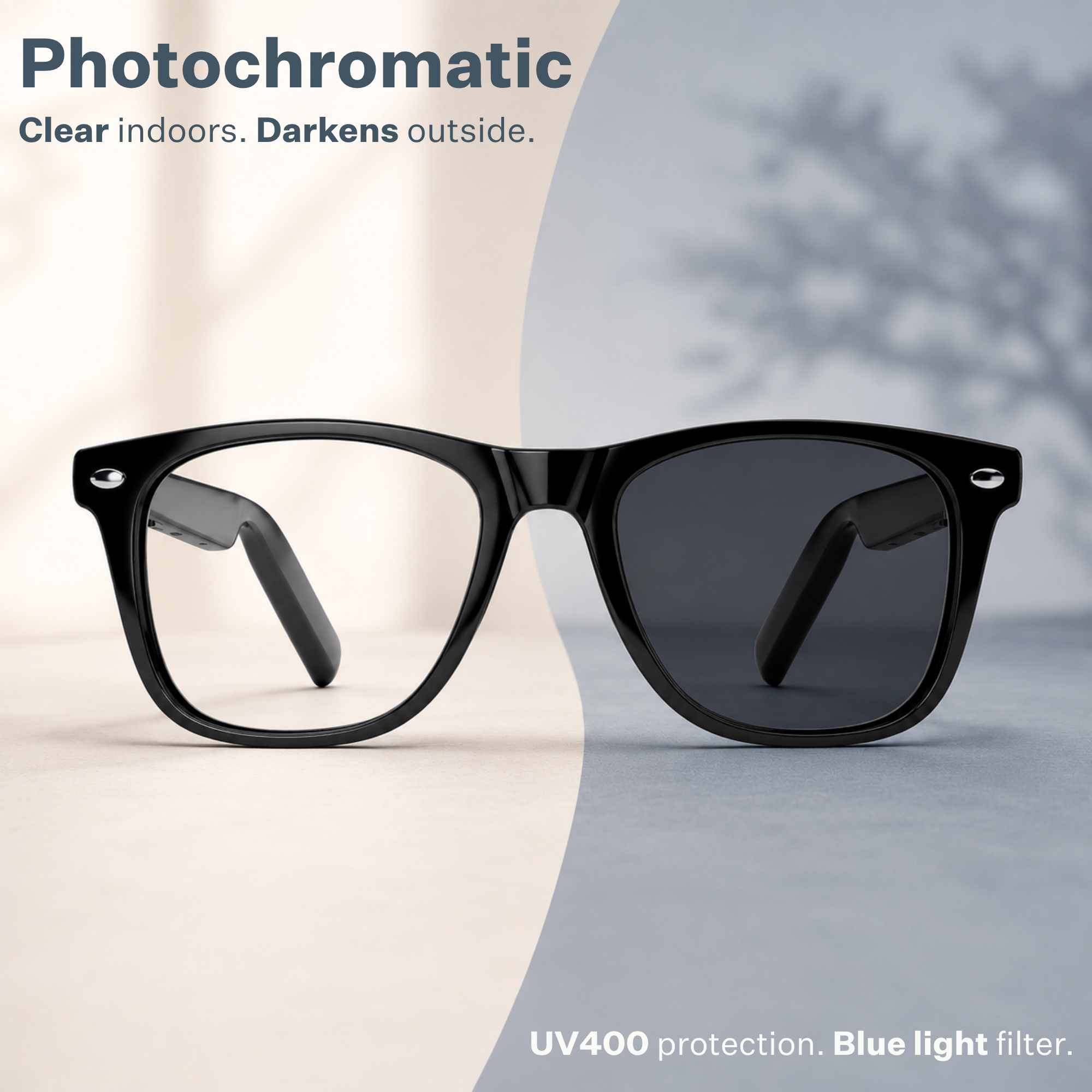 SonaVue Audio Glasses — Open-Ear Sound, Calls & Live Translation