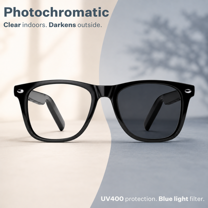 SonaVue Audio Glasses — Open-Ear Sound, Calls & Live Translation